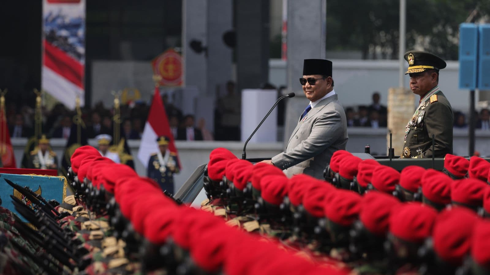 Prabowo Tegaskan Pemerintah Terus Tingkatkan Kesejahteraan Prajurit TNI